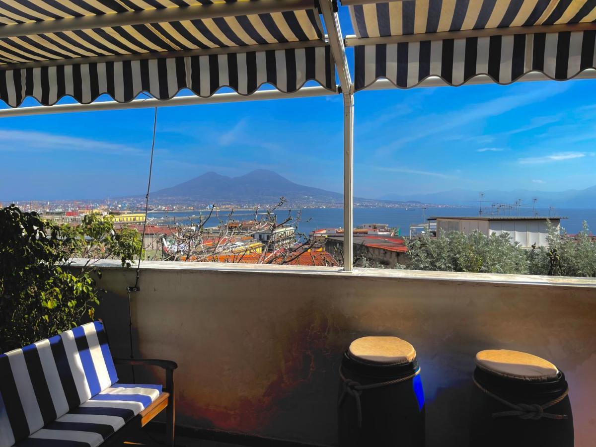 Alma De Templarsf - Stunning Design Home With Sea View And Terrace Naples Exterior photo