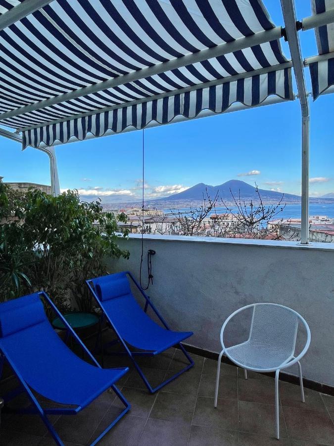 Alma De Templarsf - Stunning Design Home With Sea View And Terrace Naples Exterior photo