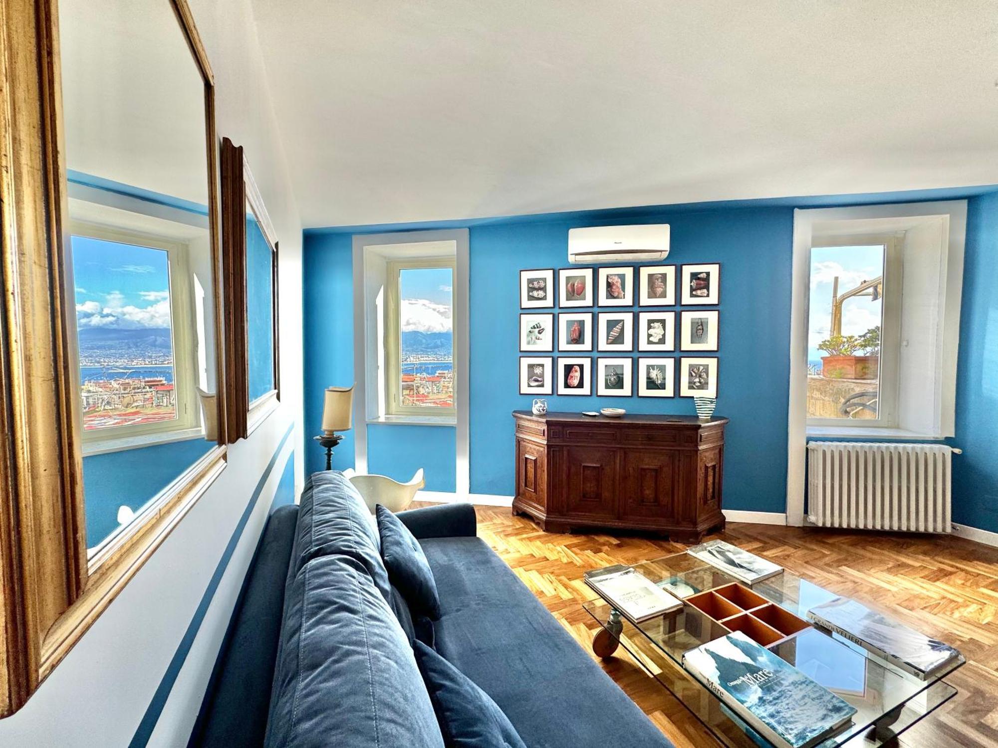 Alma De Templarsf - Stunning Design Home With Sea View And Terrace Naples Exterior photo
