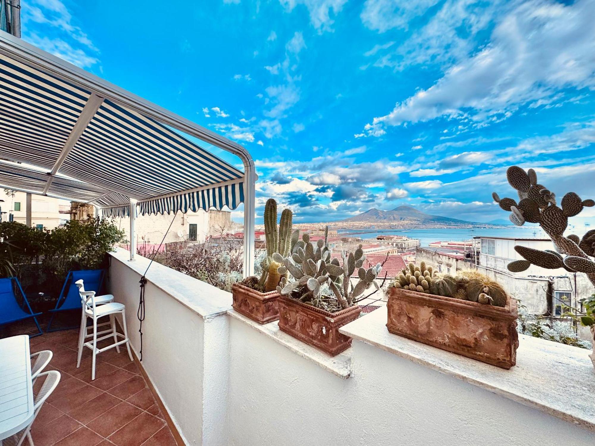 Alma De Templarsf - Stunning Design Home With Sea View And Terrace Naples Exterior photo
