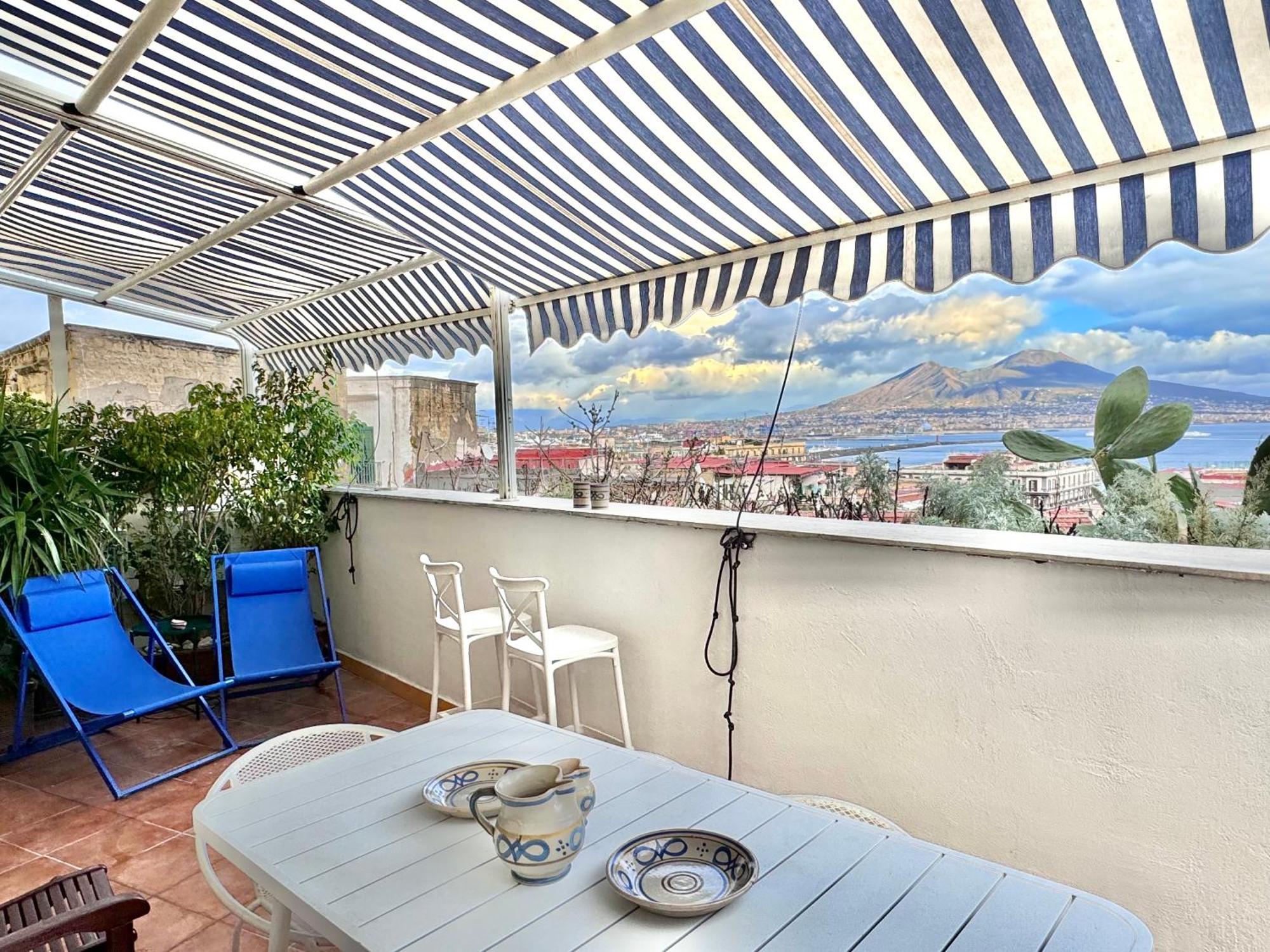 Alma De Templarsf - Stunning Design Home With Sea View And Terrace Naples Exterior photo